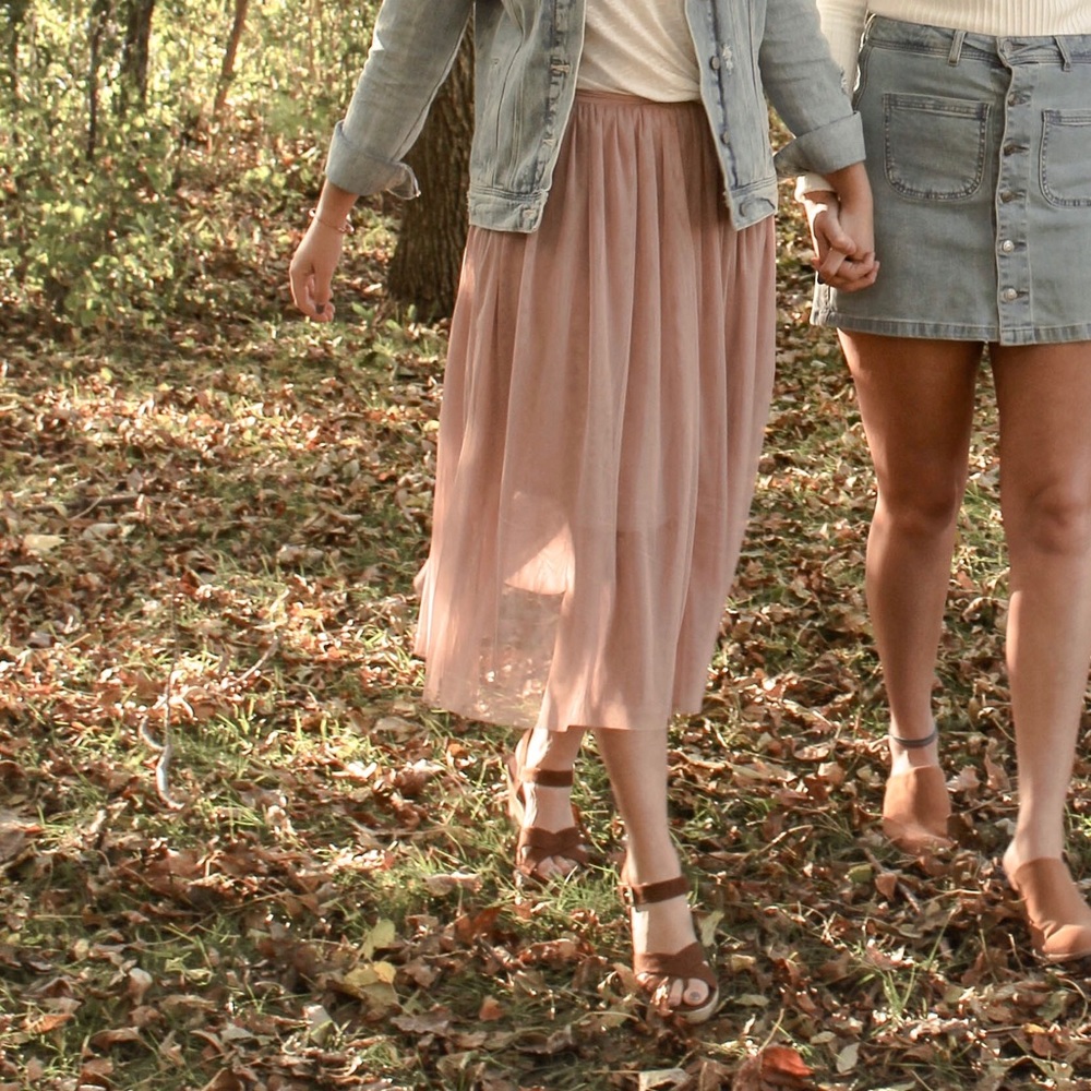 Blush Tulle Skirt